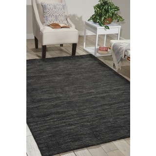 Waverly Grand Suite Charcoal Area Rug by Nourison (8' x 10'6)