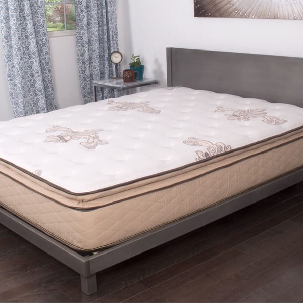 NuForm Quilted Pillow Top 11-inch Full-size Plush Foam Mattress
