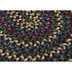 Horizon Multi-colored Reversible Braided Rug (2' x 3') - 2' x 3' - Thumbnail 3