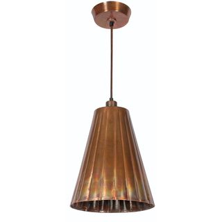 Lillie 1-light Flamed Copper Pendant