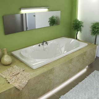 Mountain Home Canopy 42x72-inch Acrylic Soaking Drop-in Bathtub