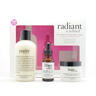 Philosophy Radiant & Refined for Normal to Combination Skin 3-piece Set