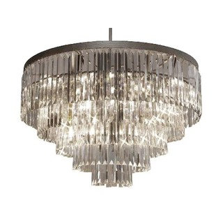 Gallery Odeon Crystal Glass 17-light 5-tier Contemporary Chandelier