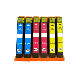 6-pack (2C/2M/2Y) Compatible Canon CLI-251 Ink Cartridge For Canon Pixma IP7220 MG5420 MG5422