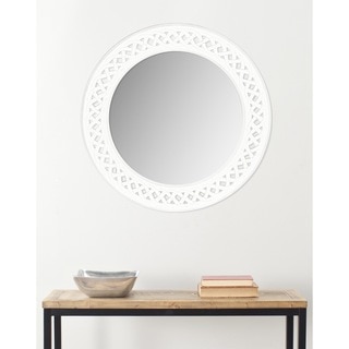 Safavieh Braided Chain White 24-inch Mirror