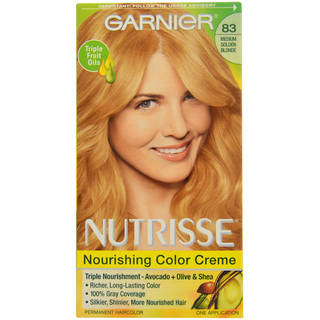 Garnier Nutrisse Permanent Medium Golden Blonde 83 Hair Color