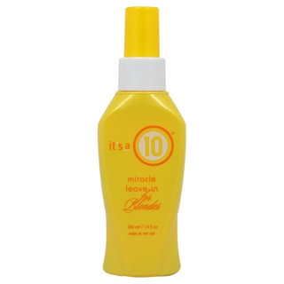 It's A 10 4-ounce Miracle Leave-In Treatment For Blondes