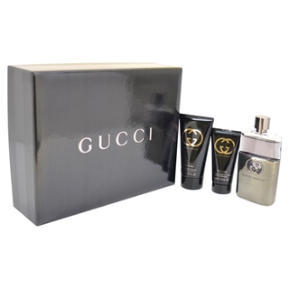 Gucci Guilty Men's 3-piece Gift Set
