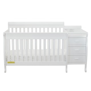 Mikaila Milano 3-in1 Convertible Crib with Toddler Rail