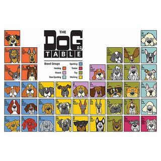 Angry Squirrel Studio 'The Dog Table ' Canvas Art