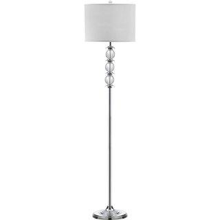 Safavieh Lighting 60.25-inch Crystal Riga Floor Lamp