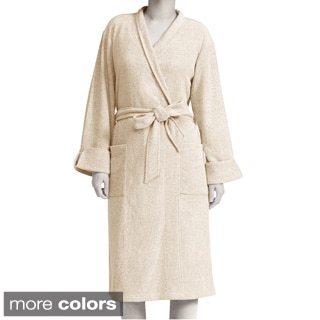Premier Comfort Women's Rayon Blend Spa Terry Robe or Matching Lounge Pant