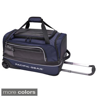 Pacific Gear by Traveler's Choice Drop Zone 22-inch Carry-on Rolling Upright Duffel Bag