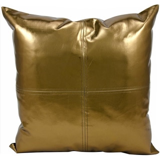 Michael Amini Metallic Bronze Throw Pillow (16-inch x 16-inch) by Nourison