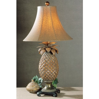 Uttermost Anana Pineapple Resin/ Metal Table Lamp