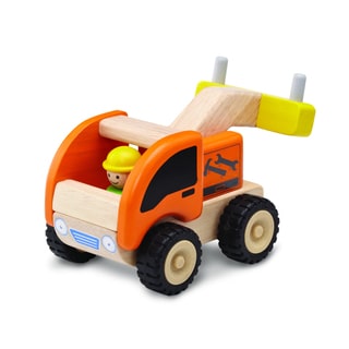 Mini Tow Truck Wooden Toy