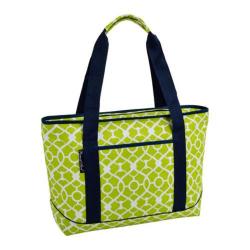 Picnic at Ascot Large Insulated Tote Trellis Green