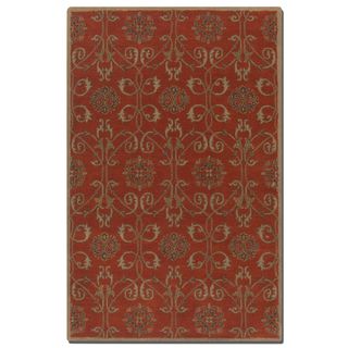 Uttermost Favara Red Wool Rug (5' x 8')