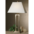 Uttermost Conrad Silverplated Iron Table Lamp