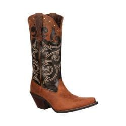 Women's Durango Boot DRD0066 12in Underlay Crush Distressed Brown Leather