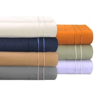 Superior Egyptian Cotton 800 Thread Count Embroidered Sheet Set