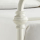 Giselle Antique White Graceful Lines Victorian Iron Metal Bed by iNSPIRE Q Classic - Thumbnail 6