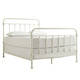 Giselle Antique White Graceful Lines Victorian Iron Metal Bed by iNSPIRE Q Classic - Thumbnail 5