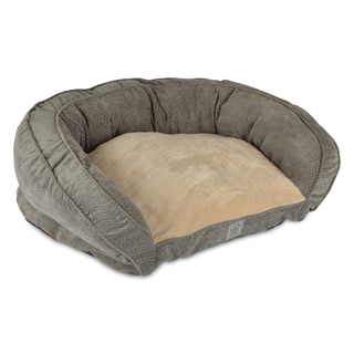 SnooZZy Gray Gusset Couch Pet Bed