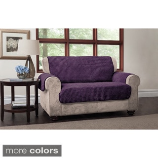 Innovative Textile Solutions Puffs Plush Furniture Protector Loveseat Slipcover