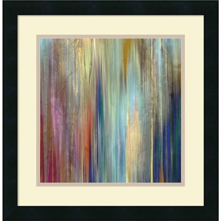 John Butler 'Sunset Falls II' Framed Art Print 18 x 18-inch
