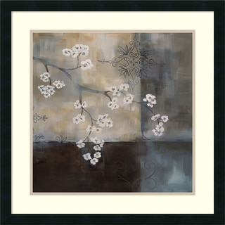 Laurie Maitland 'Spa Blossom II' Framed Art Print 25 x 25-inch