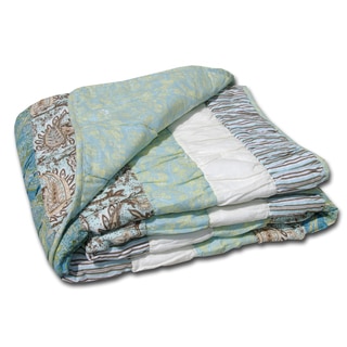 Greenland Home Fashions Paradise Cotton Quiltied Throw
