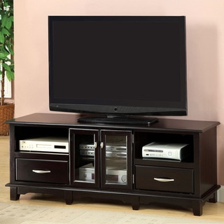 Furniture of America Reneville Sleek Espresso TV Console