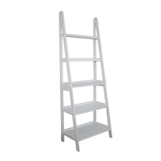 Mintra 5-tier A-frame White Ladder Shelf