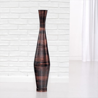Copperworks Small Trumpet Floor Vase (Indonesia)