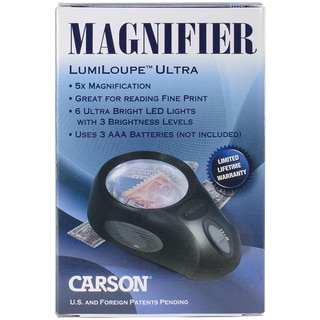 Lumiloupe Ultra LED Lighted Magnifier