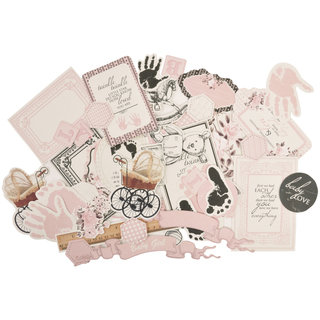 Pitter Patter Collectables Cardstock Die-Cuts -Girl
