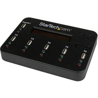 StarTech.com Standalone 1:5 USB Flash Drive Duplicator and Eraser - F