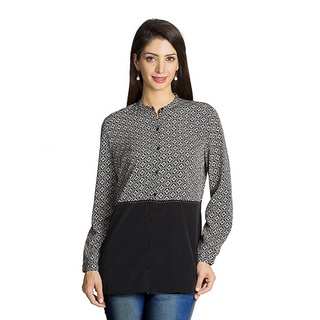 Mohr Women's Printed/ Solid Long Sleeve Top (India)