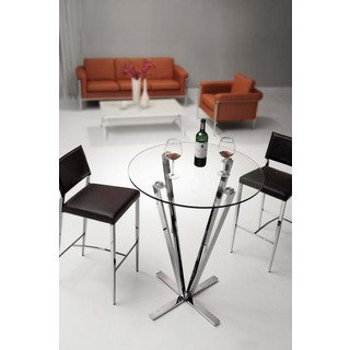 Zuo Mimosa Stainless Steel Bar Table