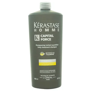 Kerastase Homme Capital Force Daily Treatment 34-ounce Shampoo
