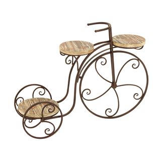 Three Shelf Tricycle Planter Stand
