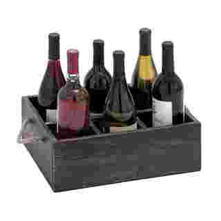 Wine Tray with 6 Compartments