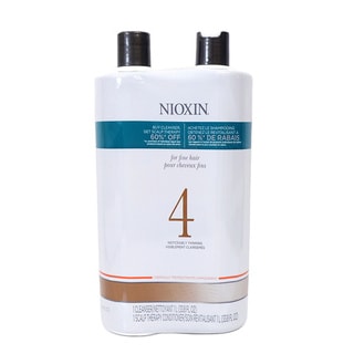 Nioxin System 4 Cleanser and Therapy Conditioner 33.8-ounce Set
