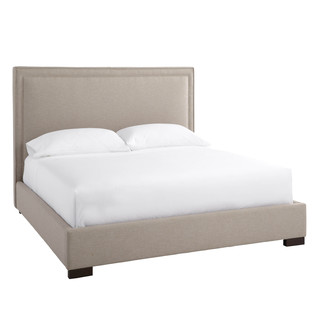 Sunpan '5West' Mulberry Queen-size Grey Upholstered Bed