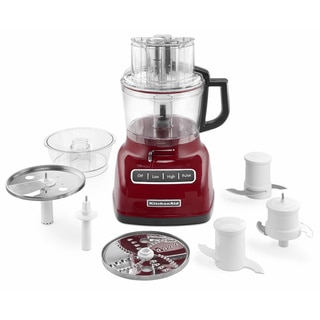 KitchenAid KFP0933ER Empire Red 9-cup Food Processor with ExactSliceSystem