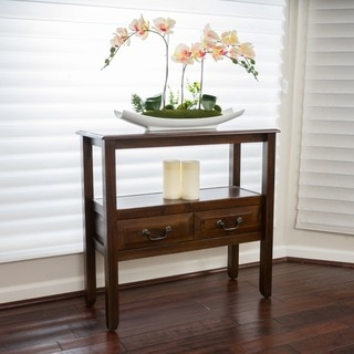 Grant Acacia Wood Accent Table by Christopher Knight Home