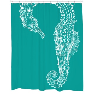 Seahorse Hug Shower Curtain