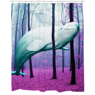 20,000 Leagues Under The Trees Shower Curtain