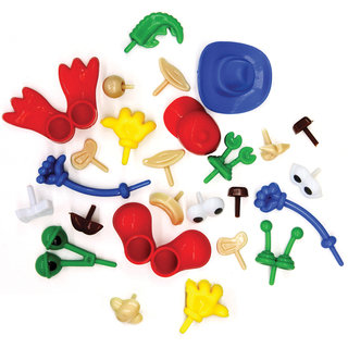 Modeling Dough & Clay Body Parts-Assorted